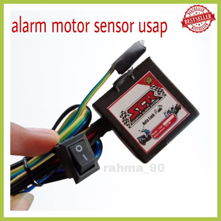 Jual Alarm Pengaman Motor Sensor Usap Cover Shopee Indonesia