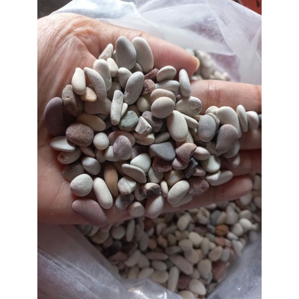 Jual Batu Hias Batu Alam Pancawarna 1kg Shopee Indonesia