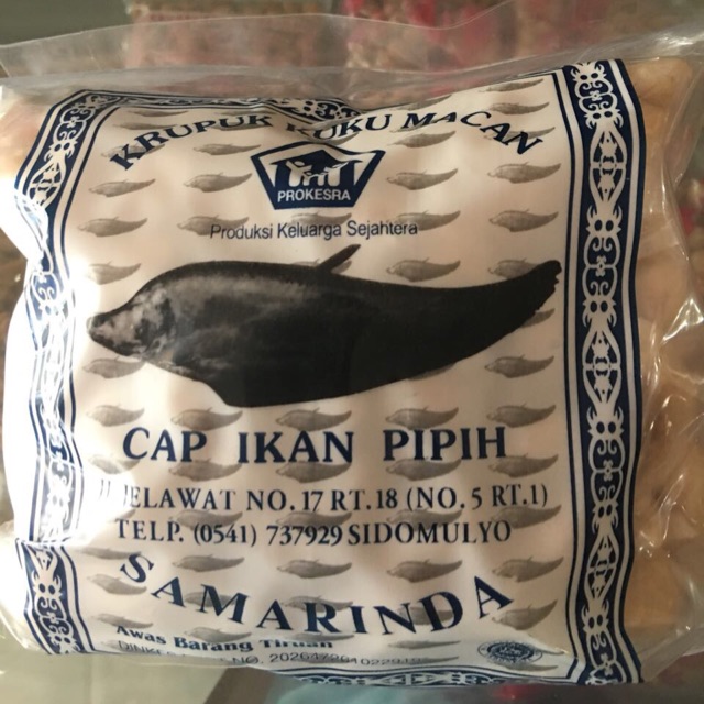 Jual Amplang Kuku Macan Cap Ikan Pipih Jelawat Samarinda Gr Shopee