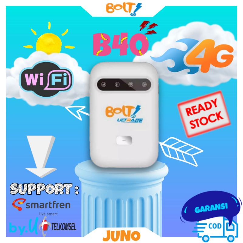 Jual MODEM WIFI 4G MINI WIFI BOLT JUNO ULTRALTE MOVIMAX MV005 UNLOCK