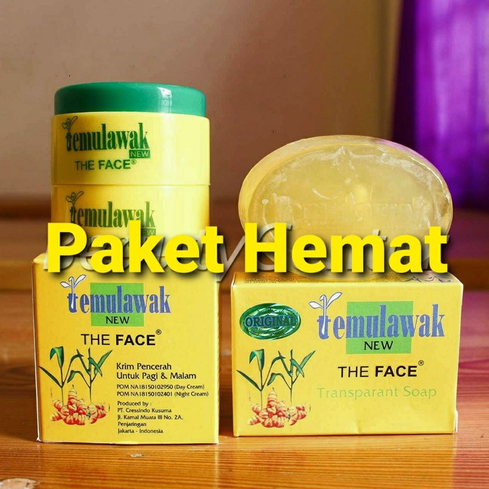 Jual Paket Temulawak The Face Sabun Dan Cream Shopee Indonesia