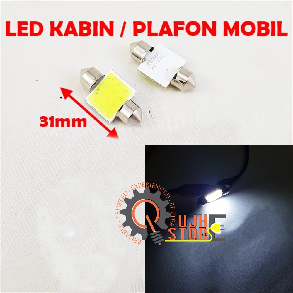 Jual Lampu Led Plafon Mobil Kabin Baca Interior Mm Plasma Cob Terang