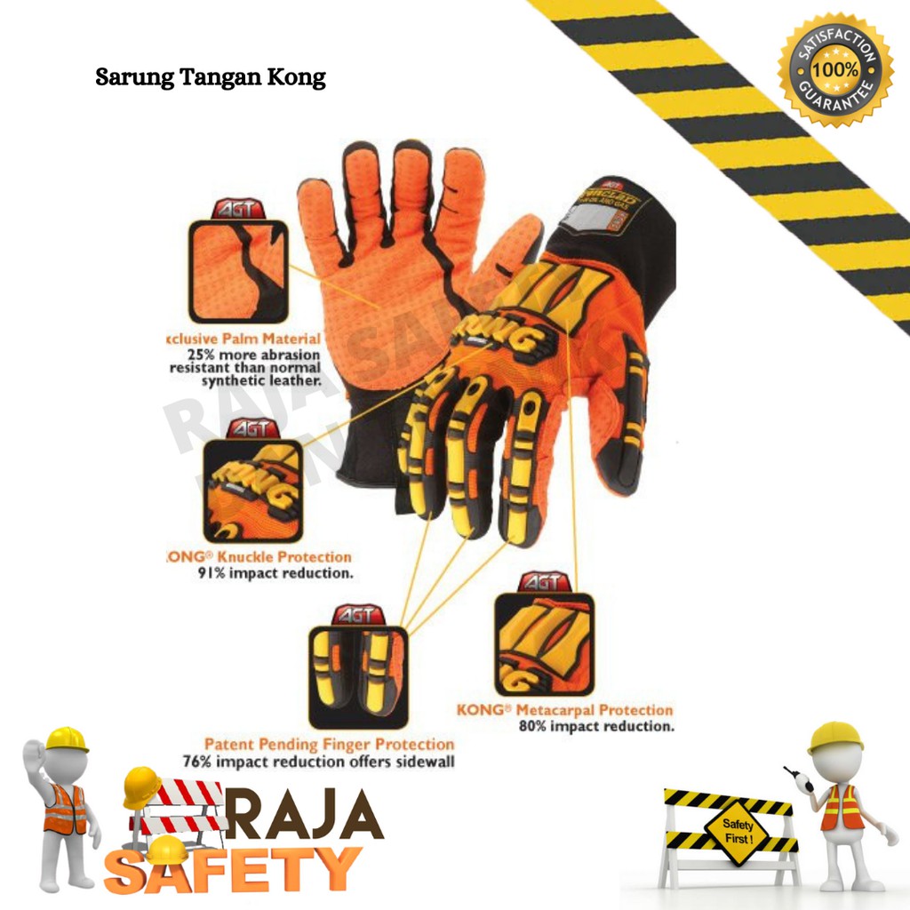 Jual Sarung Tangan Kong Original Heavy Duty High Glove Ironclad