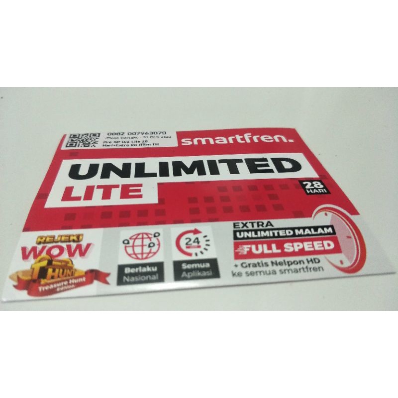 Jual Kartu Perdana Smartfren Unlimited G Lite Segel Shopee Indonesia