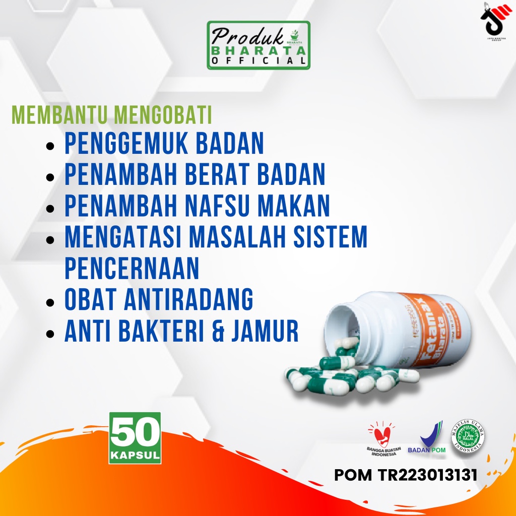 Jual Fetamax Bharata Obat Penggemuk Badan Penambah Nafsu Makan