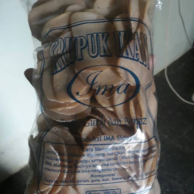 Jual Krupuk Ikan Mentah Siap Goreng Shopee Indonesia