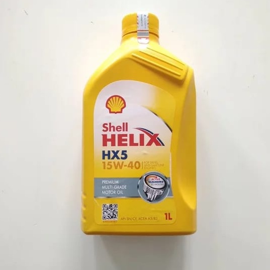 Jual Shell Helix HX5 1L OLI SHELL HELIX HX5 15W 40 1L OLI MOTOR SHELL