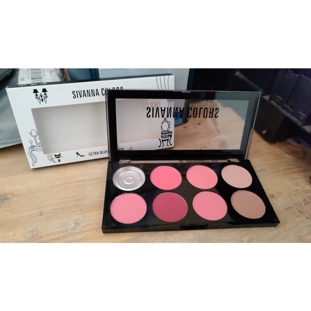 Jual Sivanna Colors Ultra Blush Palette ORIGINAL THAILAND Blush On