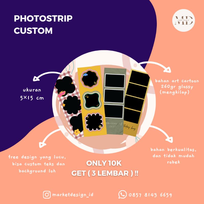 Jual CETAK PHOTOBOOTH PHOTOSTRIP MURAH Shopee Indonesia