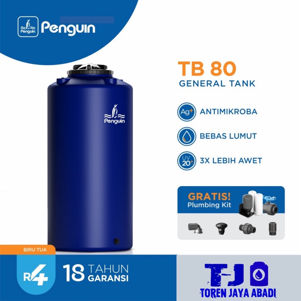 Jual Tandon Toren Tangki Air Silinder Penguin Tb Liter