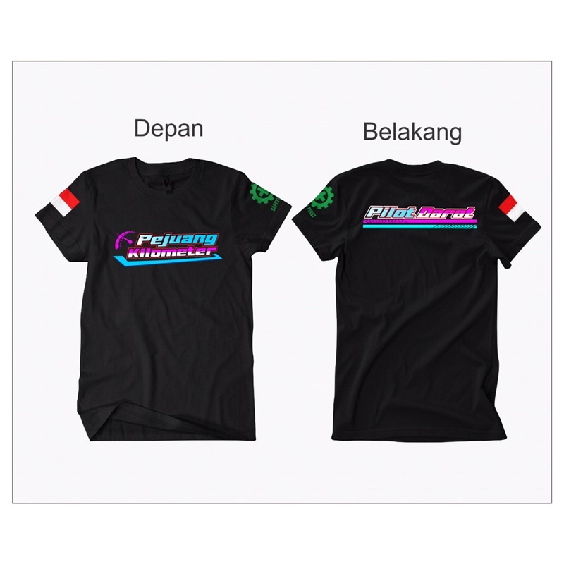 Jual Kaos Pejuang Kilometer Shopee Indonesia