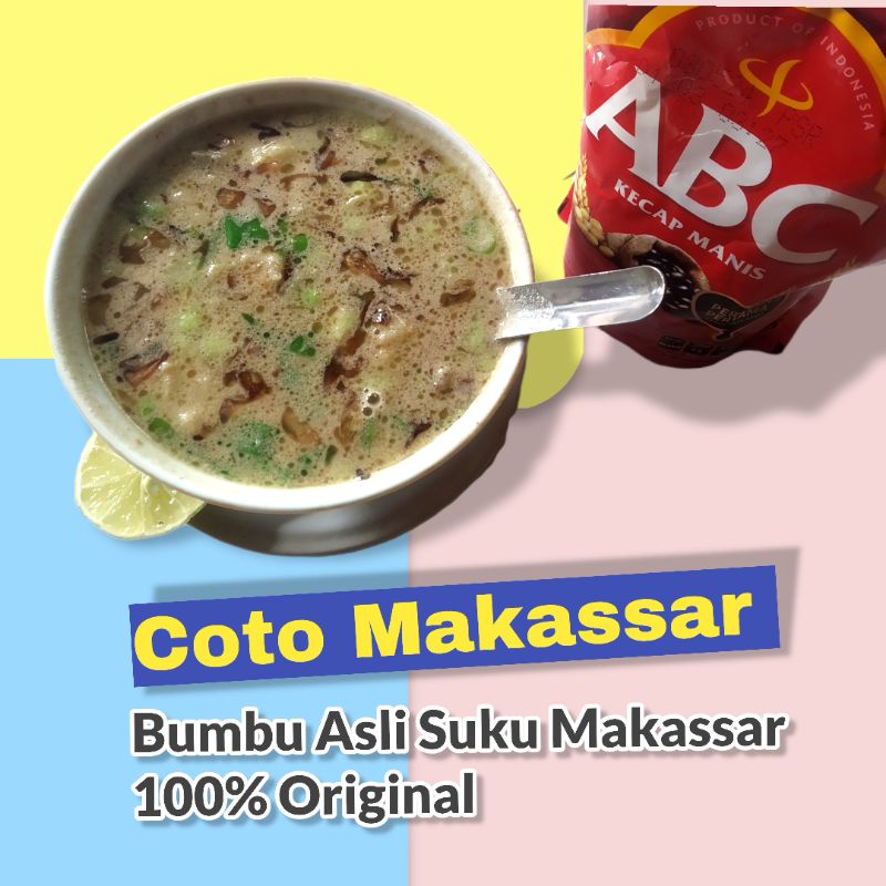 Jual Bumbu Asli COTO MAKASSAR Bumbu Original Coto Makassar Bumbu Khas