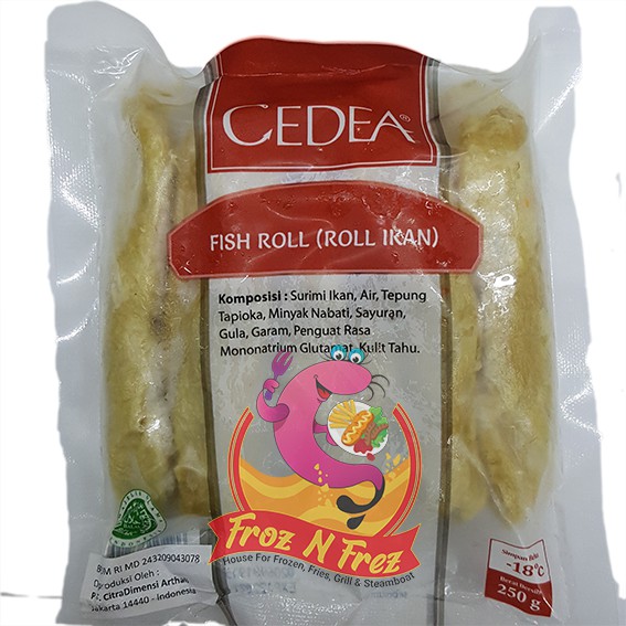 Jual Cedea Fish Roll Gram Pcs Shopee Indonesia