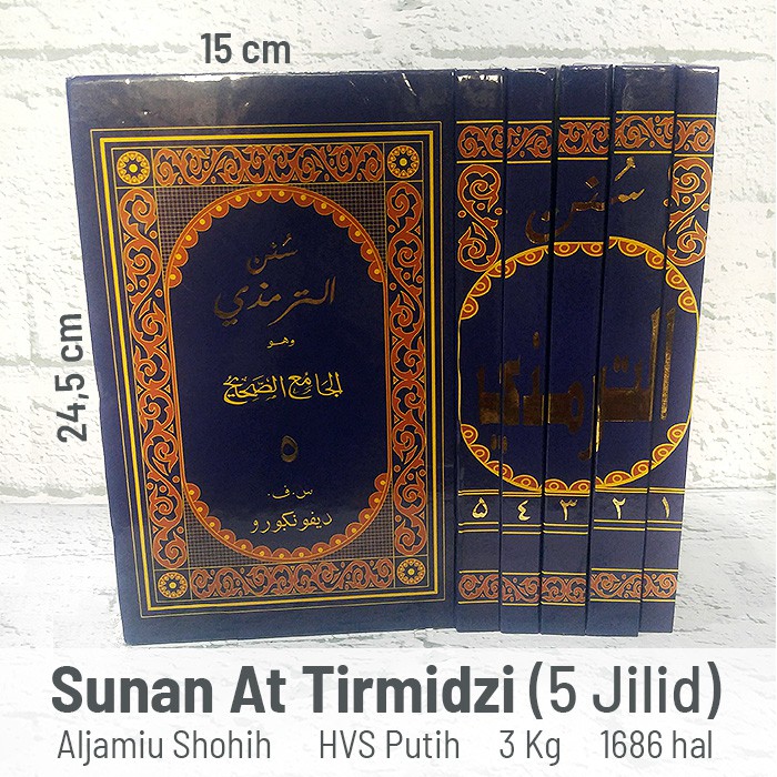 Jual Buku Kitab Sunan Tirmizi At Tirmidzi Kumpulan Hadits Shahih