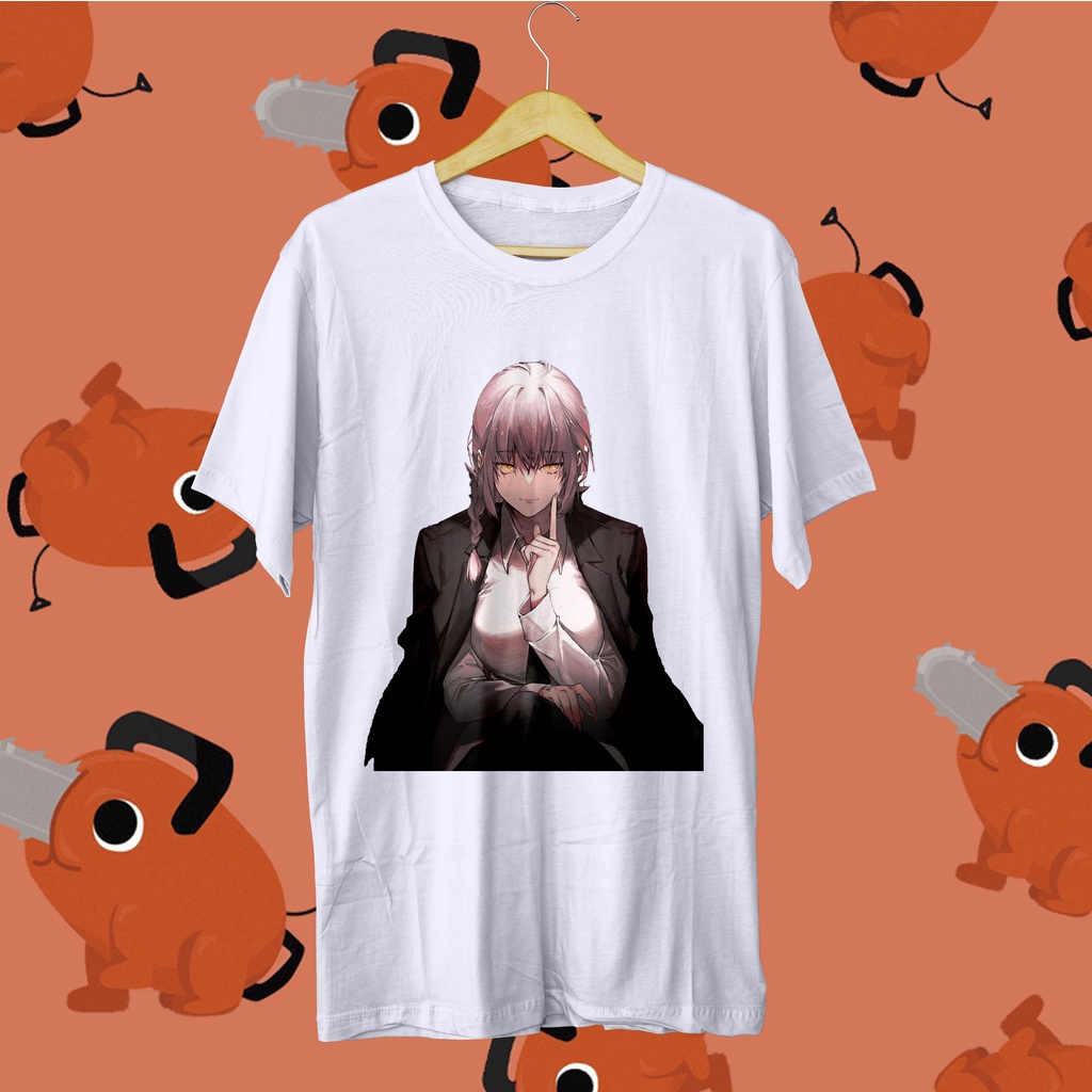 Jual Baju Kaos Anime CHAINSAW MAN Makima Unisex S XXL Shopee