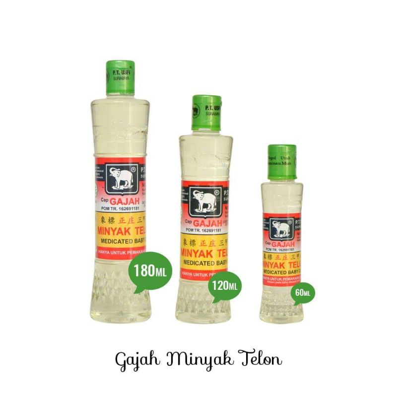 Jual MINYAK TELON PLUS CAP GAJAH 60ML 120ML 180ML Shopee Indonesia