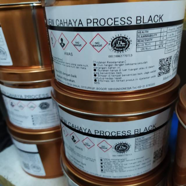 Jual Tinta Offset Cahaya Pt Cemani Toka Black Kg Shopee Indonesia