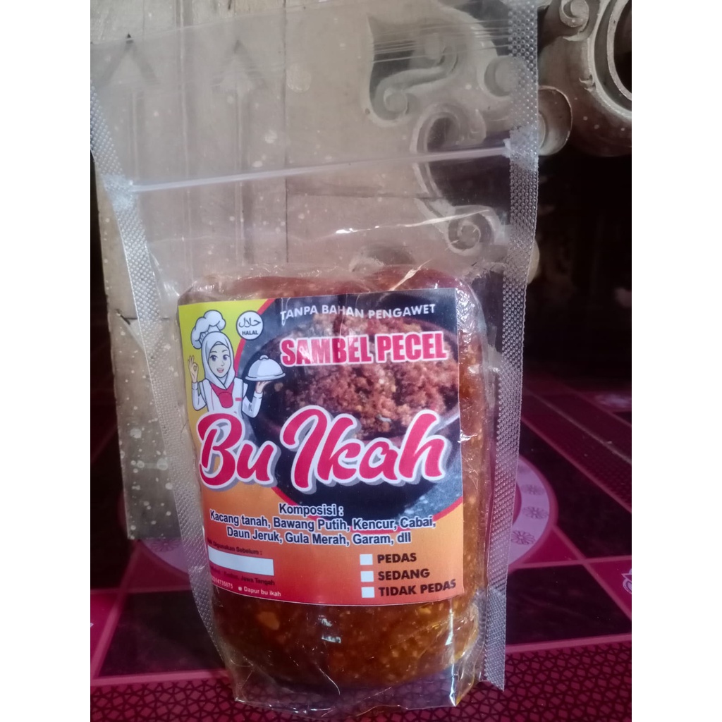 Jual Sambel Pecel Khas Kudus Bu Ikah Gram Shopee Indonesia