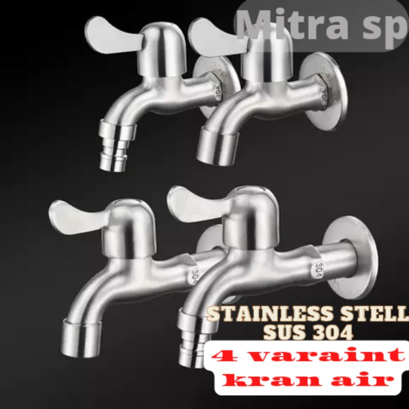 Jual 058sp Kran Air Stainless Stell Sus 304 Keran Taman Dinding