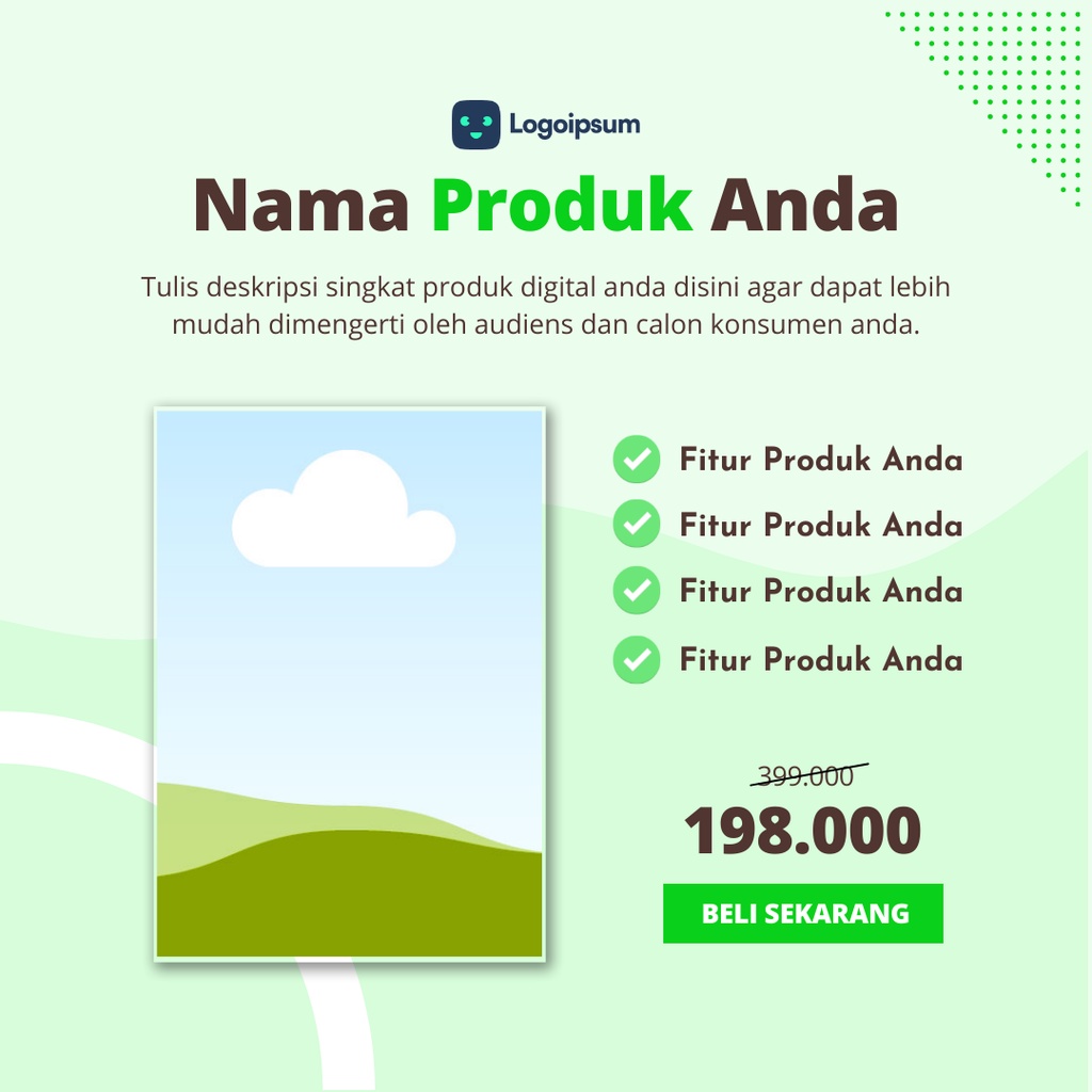 Jual Template Canva Desain Promosi Promotion Design Edit Di Canva