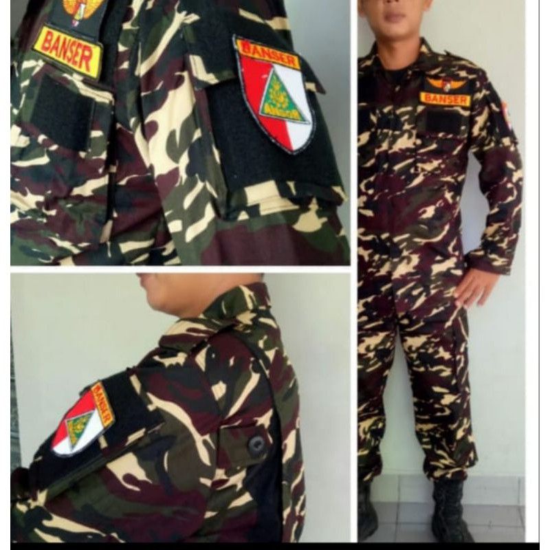 Jual Seragam Pdl Banser Tactical Shopee Indonesia