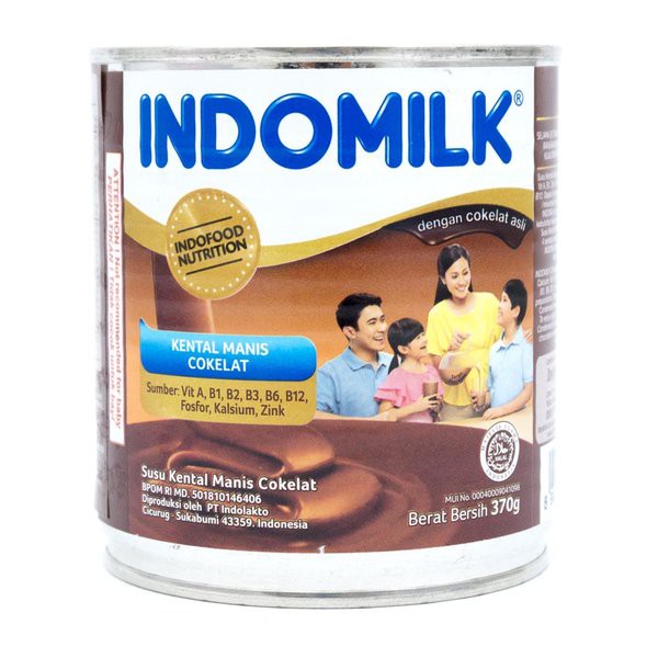 Jual Indomilk Cokelat Gr Susu Kental Manis Coklat Kemasan Kaleng