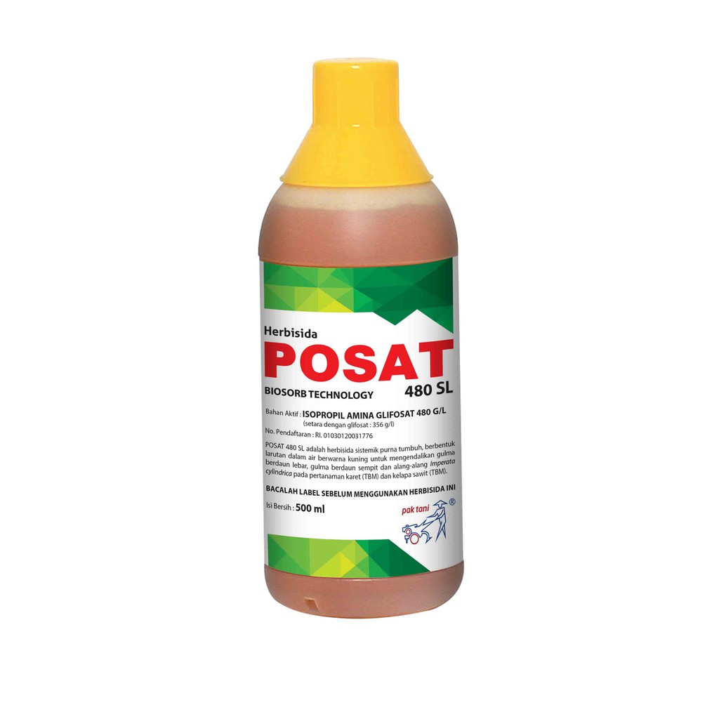 Herbisida POSAT 480 SL Pak Tani 200 ML PRODUK ORIGINAL Shopee Indonesia