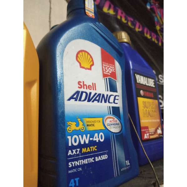 Jual Oli Shell Ax Matic Liter L Shopee Indonesia