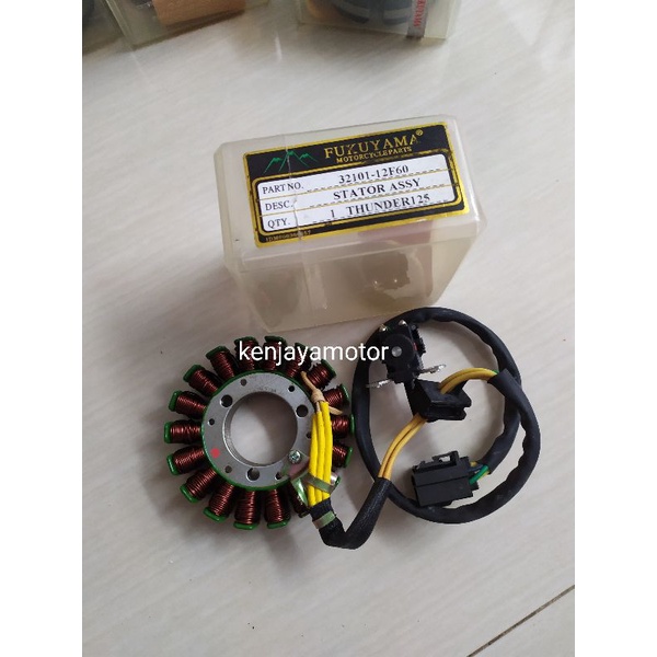 Jual Spull Spol Stator Assy Komplit Thunder Fukuyama Shopee Indonesia