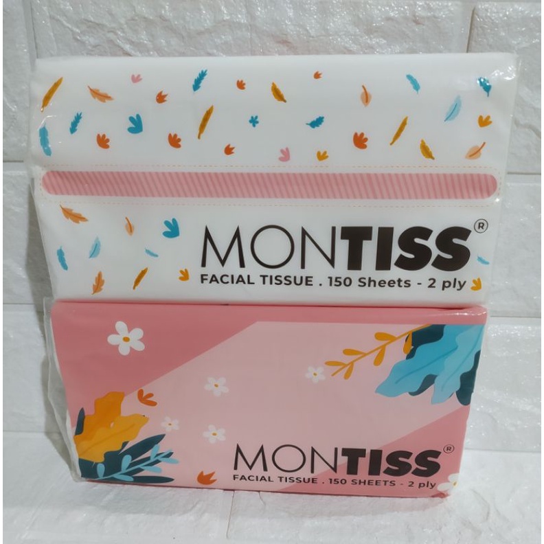 Jual Montiss Facial Tissue Sheets Ply Shopee Indonesia