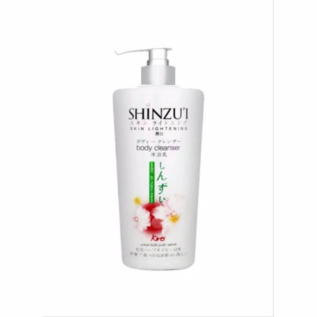 Jual Shinzui Body Cleanser Skin Lightening Pump Ml Shopee Indonesia