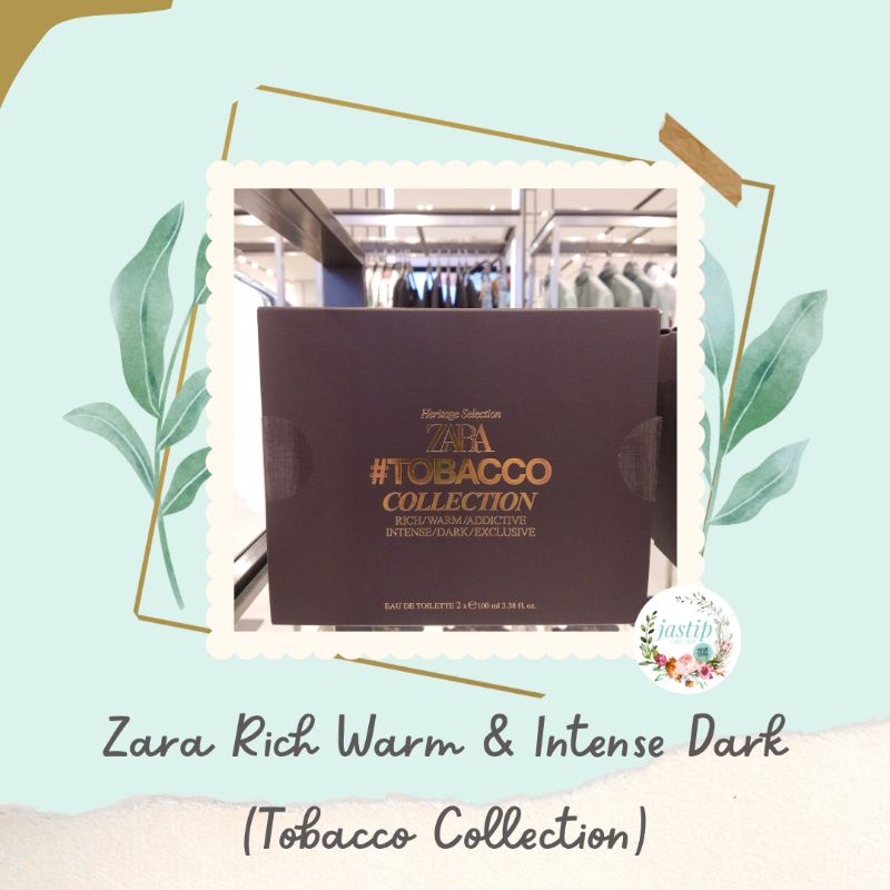 Jual Original Parfum Cowok Gift Set Zara Tabacco Rich Warm Addictive