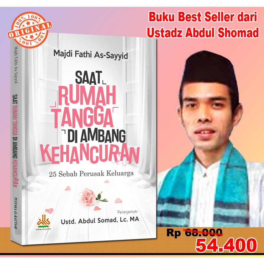 Jual Buku Ustadz Abdul Shomad UAS Saat Rumah Tangga Di Ambang