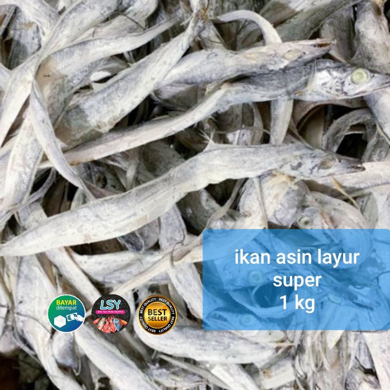 Jual Ikan Asin Layur Super Kg Shopee Indonesia