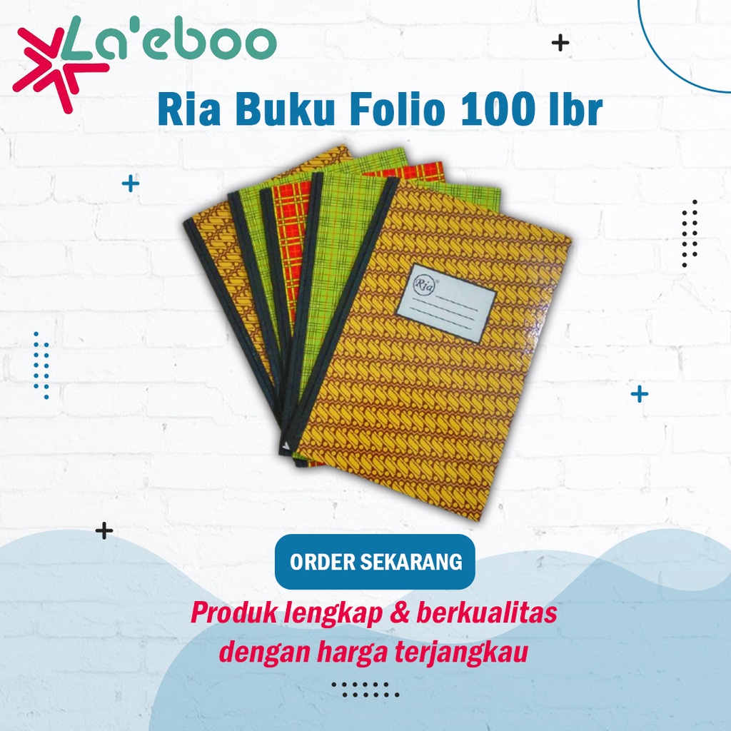 Jual Buku Folio 100 Lembar Ria Shopee Indonesia