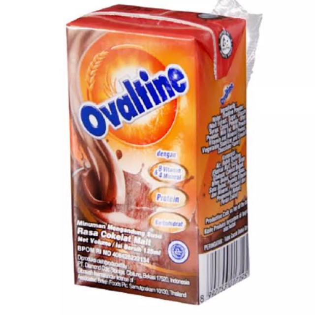 Jual Ovaltine Choco Malt Ml Karton Pcs Shopee Indonesia