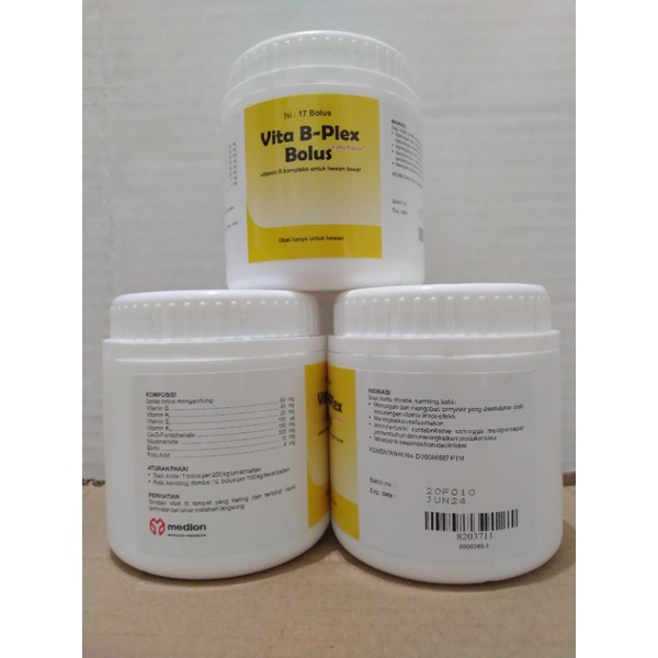 Jual Vita B Plex Bolus 1 Pot Shopee Indonesia