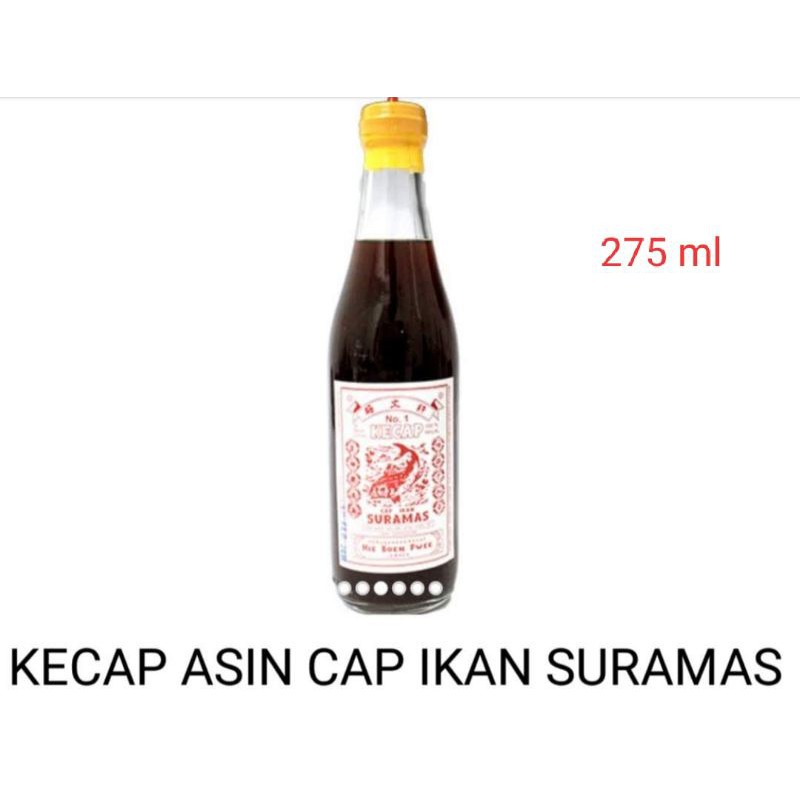 Jual Kecap Asin Cap Ikan Suramas 275 Ml Indonesia Shopee Indonesia