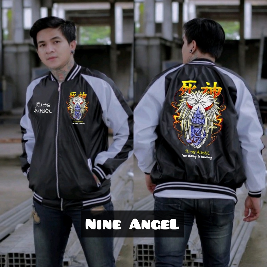 Jual Jaket Sukajan Pria Shiki Fujin Original Nine Angel Shopee Indonesia