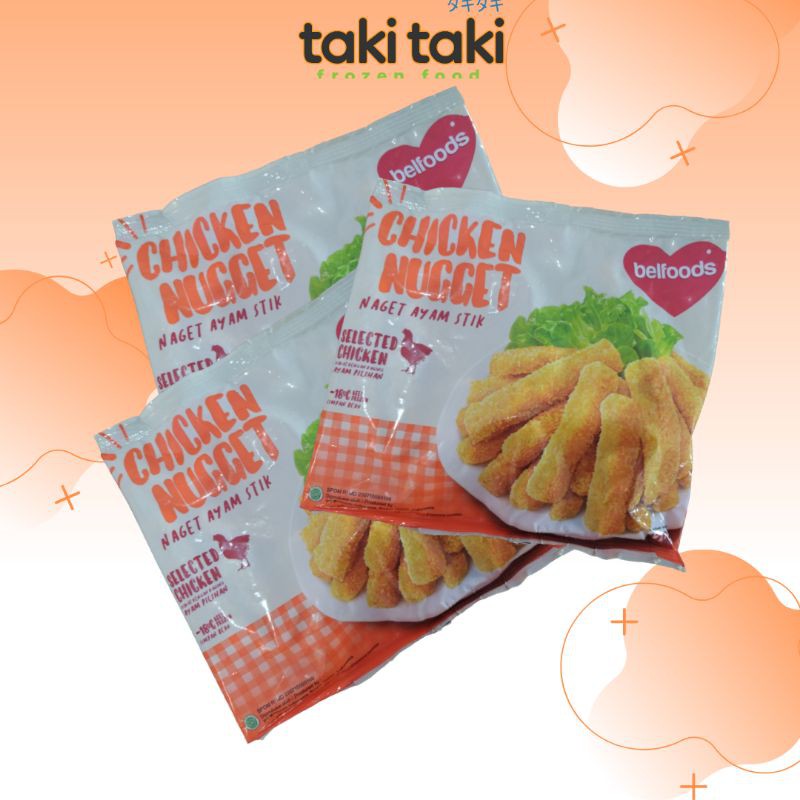 Jual Belfoods Chicken Nugget Stick Gram Shopee Indonesia