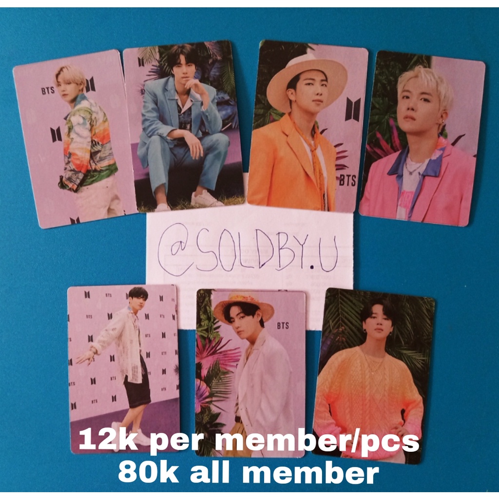 Jual BTS Photocard Season S Greetings 2022 Vol 2 Unofficial Shopee