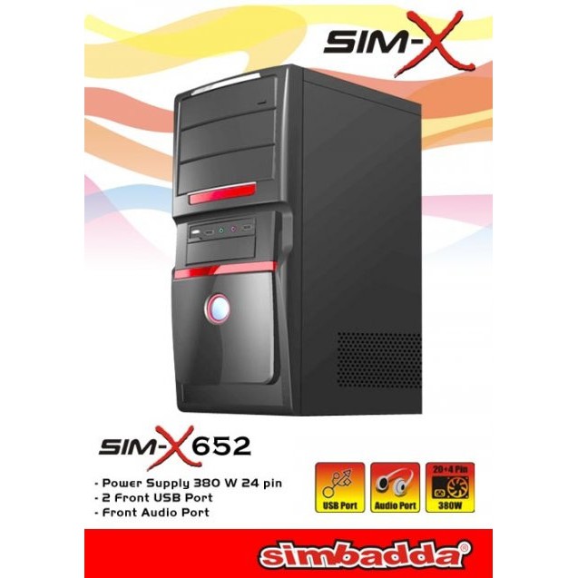 Jual Casing Simbada Sim X Power Supply Watt Shopee Indonesia