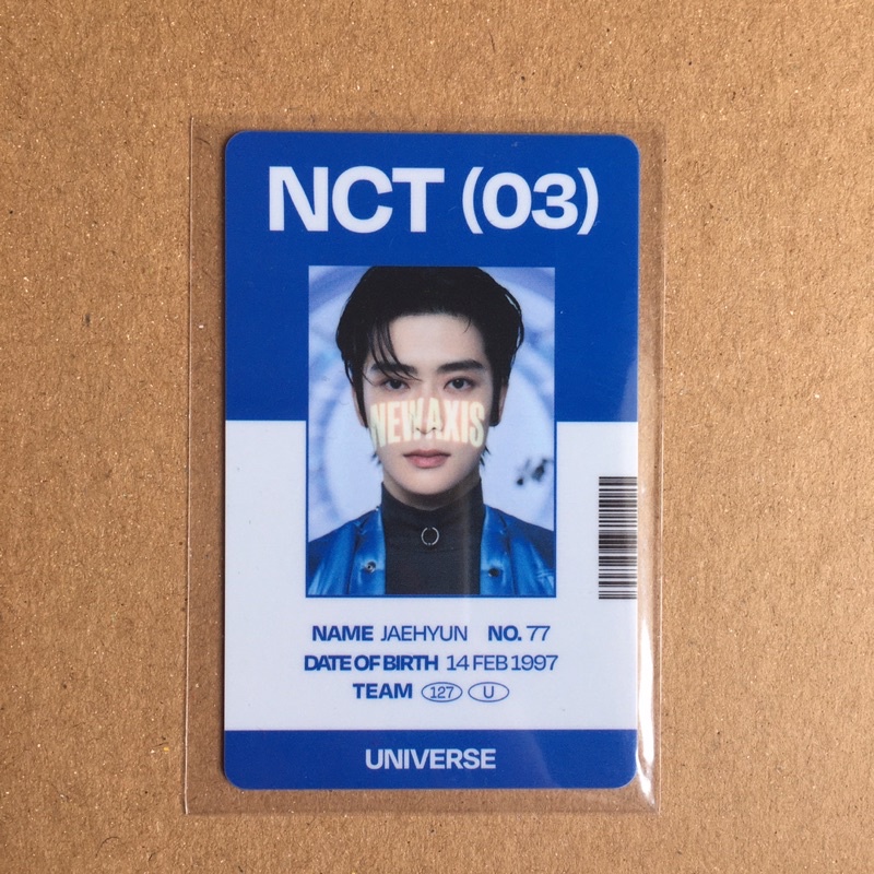 Jual Ready PC Jaehyun Id Card Konsep Photocard Photo Set Universe 3