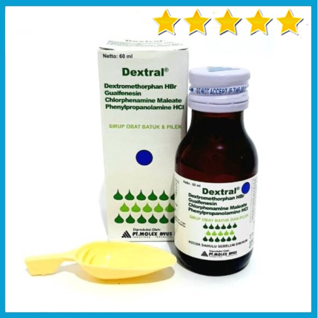 Jual Dextral Sirup 60ml Mengatasi Flu Dan Batuk Harga Murah