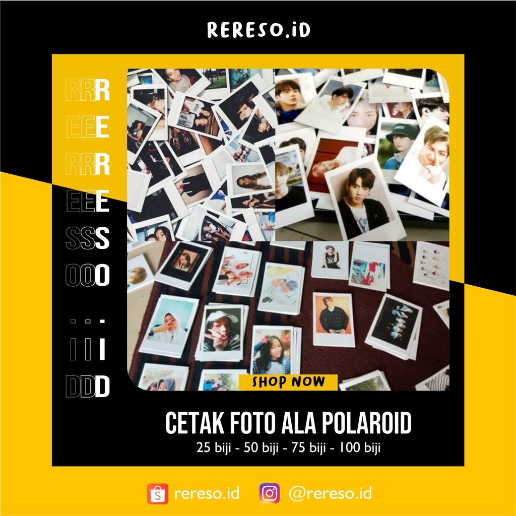 Jual Isi Foto Cetak Foto Polaroid Murah Shopee Indonesia