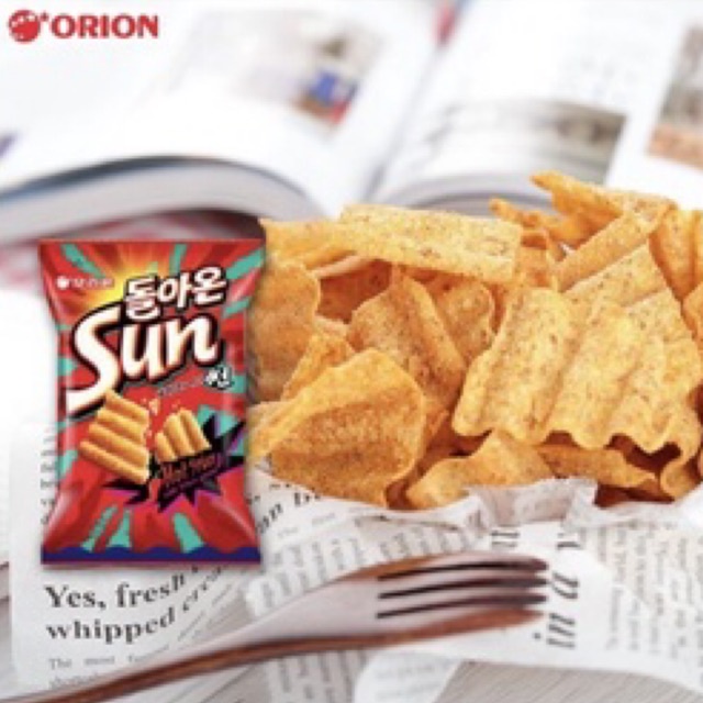 Jual Orion Sun Hot Corn Chips Spicy 80gr Shopee Indonesia