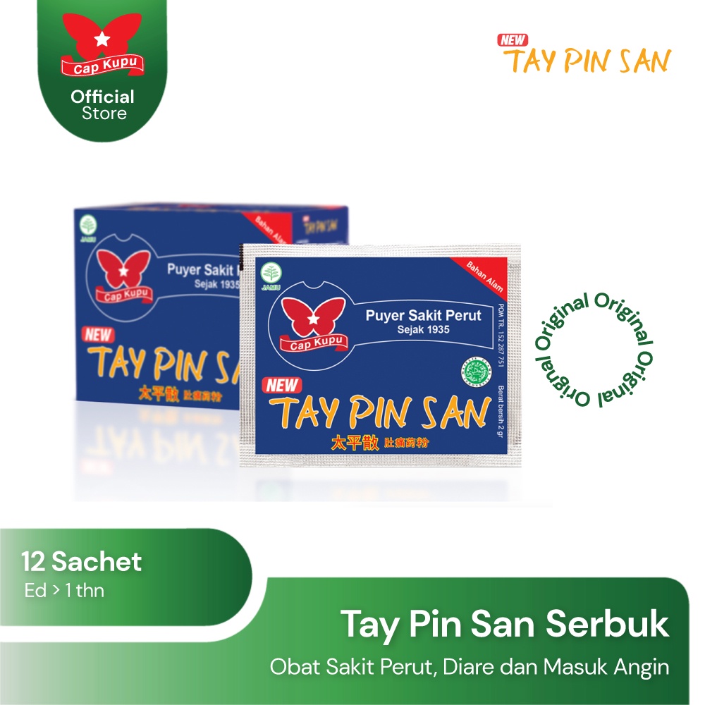 Jual Tay Pin San Obat Sakit Perut Diare Dan Masuk Angin Tay Pin San