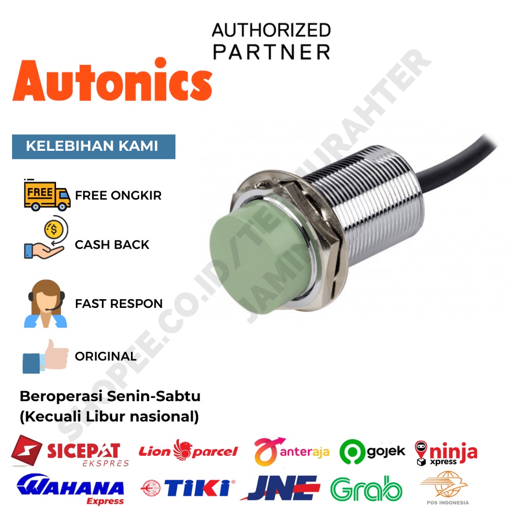 Jual Autonics Capacitive Proximity Sensor Cr Dn Dnl Shopee