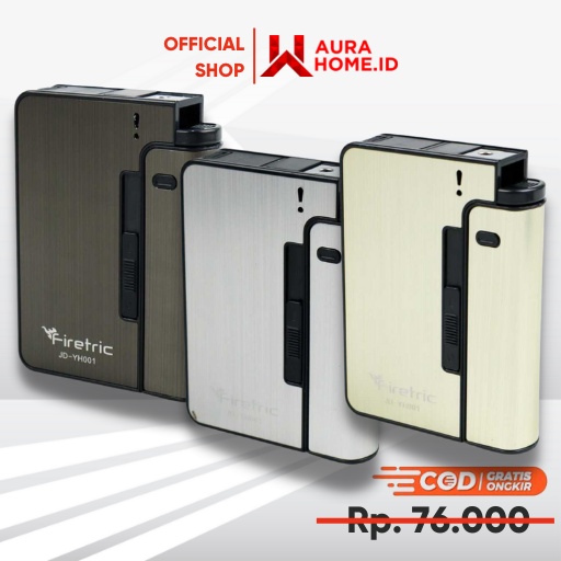 Jual Kotak Rokok Case With Lighter Korek Api Slot Kotak Bungkus Wadah