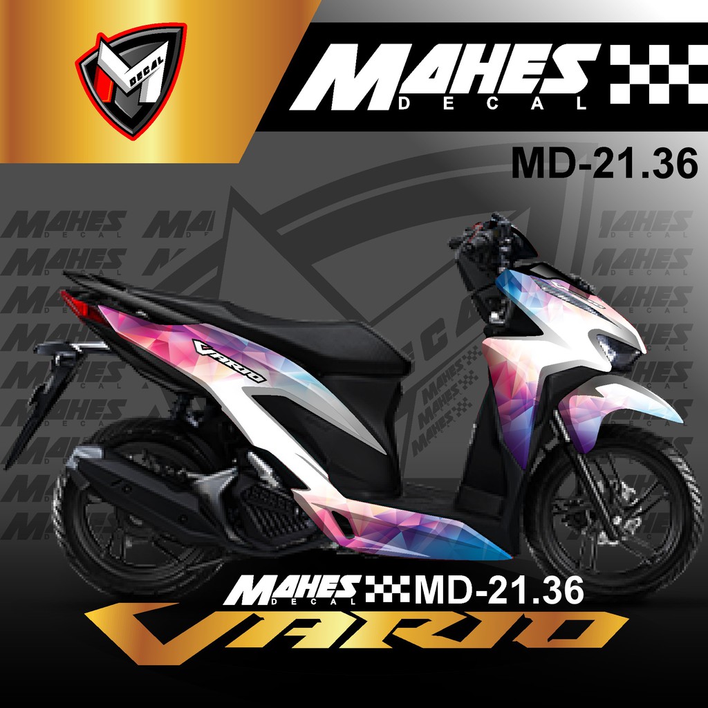 Jual Decal Sticker Honda Vario 125 150 Fullbody 2018 Dekal All New